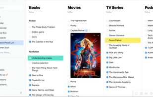 Columns screenshot 1