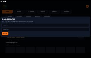 COMA Media Server screenshot 2