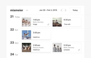 Combin Scheduler screenshot 3