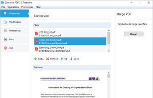 Combine PDF screenshot 1