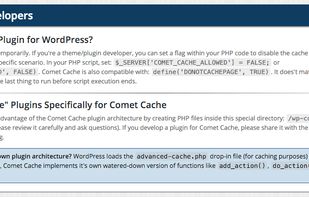 Comet Cache screenshot 2