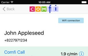 Comfi App screenshot 2