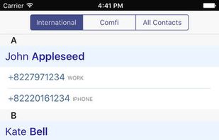 Comfi App screenshot 1
