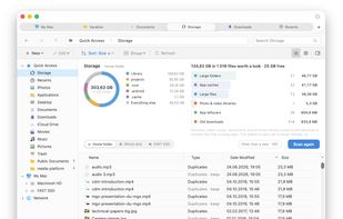 See where your disk space went