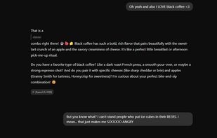 Showing casual conversation with memorable moment PART1