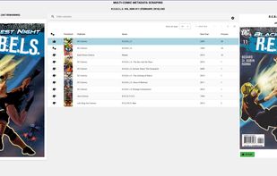 Scraping issue metadata from various online sources.
