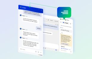 Comm100 Live Chat with AI Copilot