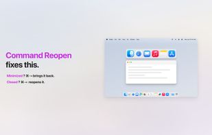 Command Reopen screenshot 1