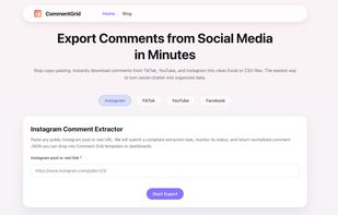 CommentGrid screenshot 1