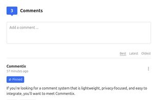 Commentix screenshot 1