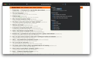 Comments Owl for Hacker News screenshot 1