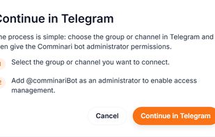 Import Groups or Channels in two simple steps