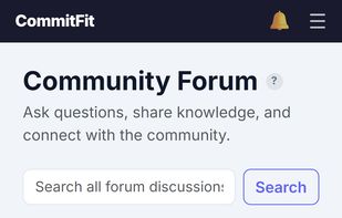 Full forum with the ability to talk to the founders and request features