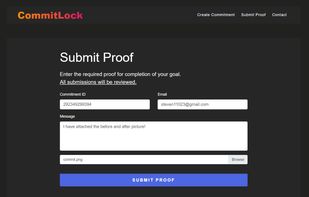 CommitLock screenshot 2