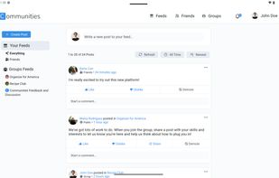 Communities screenshot 3