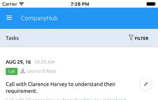 Task management even from mobile