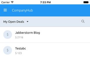 CompanyHub CRM screenshot 2