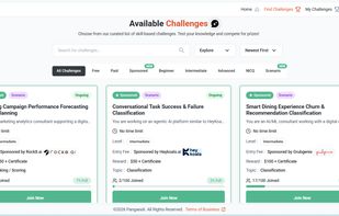 SS of live Challenges