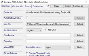 Suggest: Enable Save Settings in Script  |  .ahk file