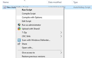 Context Menu