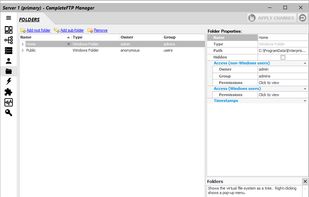Virtual file system - mapping folders into a per-user tree