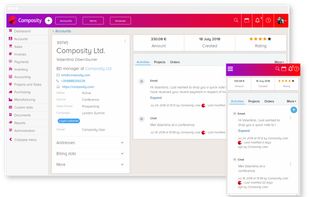Composity CRM screenshot 1