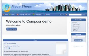 Composr screenshot 1