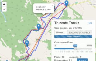 Compress Geo TRacks screenshot 1