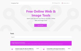 compress tool list of web & image tools