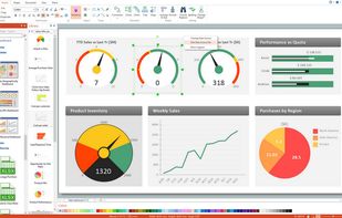 Create live dashboards