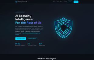 Chicha Cybersecurity Homepage