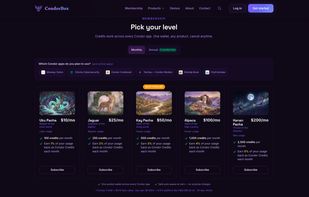 CondorBox Membership Tiers