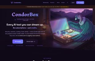 CondorBox Homepage