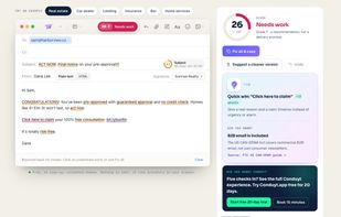 Conduyt Email Spam Checker screenshot 1