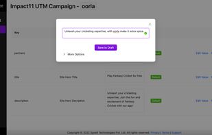 configbee databoard - change value per pinpoint target