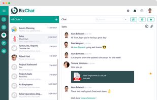 BizChat screenshot 1