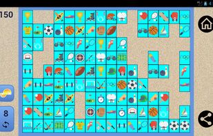 Sport theme without timer. Large grid size.