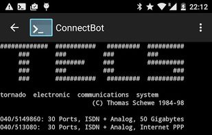 ConnectBot screenshot 1