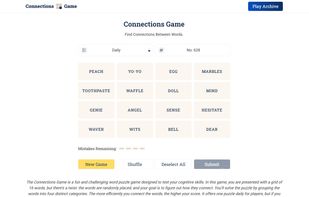 Connections Game screenshot 1