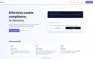 landing page