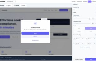 our no-code banner editor