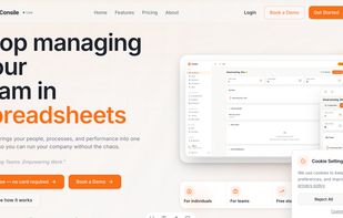 Consile Landing Page