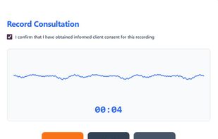 ConsultScribe screenshot 1