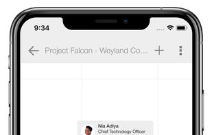 Build your contacts in to a relationship map
