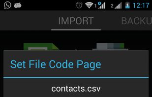 Contacts Import screenshot 2