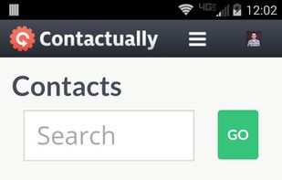 Contactually screenshot 1