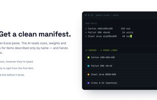AI Manifest Import
