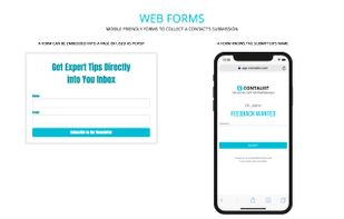 Mobile friendly web forms