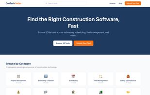 ConTechFinder screenshot 1