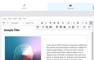 Content Calliope screenshot 2